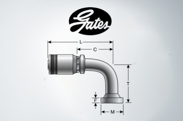 90° SWEPT ELBOW SAE-62 FLANGE HEAVY DUTY